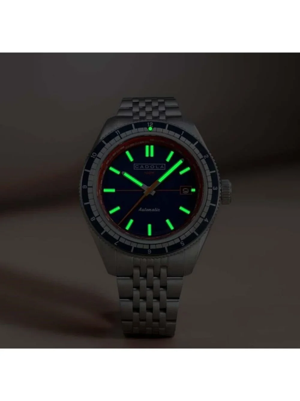NWT Cadola Ahrens Automatic Blue Dial Men's Watch